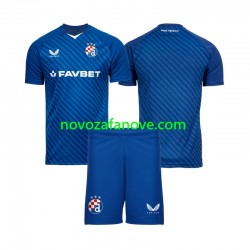 Nogometni Dres GNK Dinamo Zagreb Dječji Domaći 2024-2025 Kratkih Rukava
