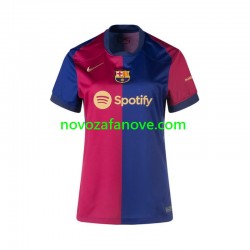 Nogometni Dres FC Barcelona Ženska Domaći 2024-2025 Kratkih Rukava
