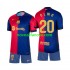Nogometni Dres FC Barcelona Olmo 20 Dječji Domaći 2024-2025 Kratkih Rukava