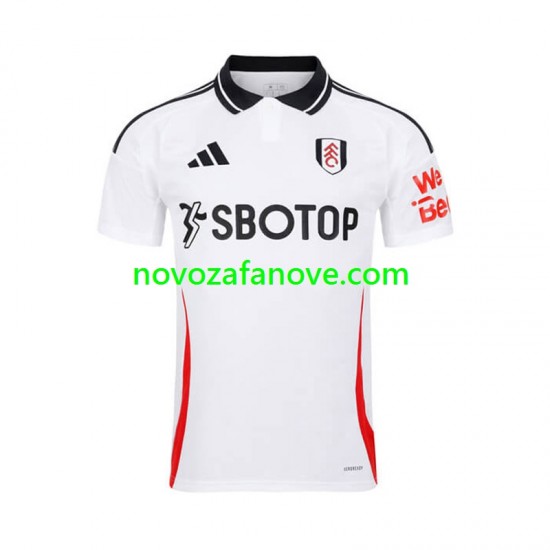 Nogometni Dres Fulham Muški Domaći 2024-2025 Kratkih Rukava