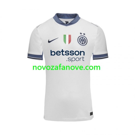 Nogometni Dres Inter Milan Muški Gostujući 2024-2025 Kratkih Rukava