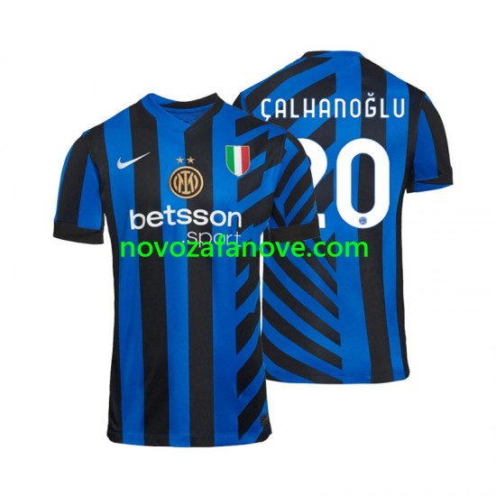 Nogometni Dres Inter Milan Hakan Calhanoglu 20 Muški Domaći 2024-2025 Kratkih Rukava