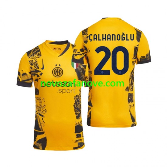 Nogometni Dres Inter Milan Hakan Calhanoglu 20 Muški Treći 2024-2025 Kratkih Rukava