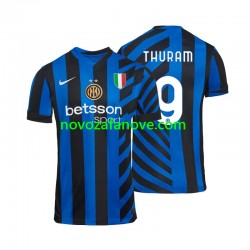 Nogometni Dres Inter Milan Marcus Thuram 9 Muški Domaći 2024-2025 Kratkih Rukava