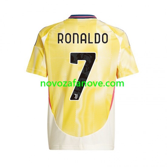 Nogometni Dres Juventus Cristiano Ronaldo 7 Muški Gostujući 2024-2025 Kratkih Rukava