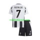 Nogometni Dres Juventus Cristiano Ronaldo 7 Dječji Domaći 2024-2025 Kratkih Rukava