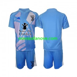 Nogometni Dres Juventus Golmanski Dječji Domaći 2024-2025 Kratkih Rukava