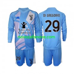 Nogometni Dres Juventus Michele Di Gregorio 29 Golmanski Dječji Četvrti 2024-2025 Dugim Rukavima