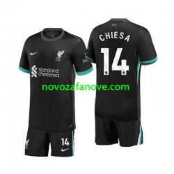 Nogometni Dres Liverpool Chiesa 14 Dječji Gostujući 2024-2025 Kratkih Rukava