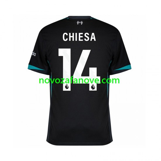Nogometni Dres Liverpool Federico Chiesa 14 Muški Gostujući 2024-2025 Kratkih Rukava