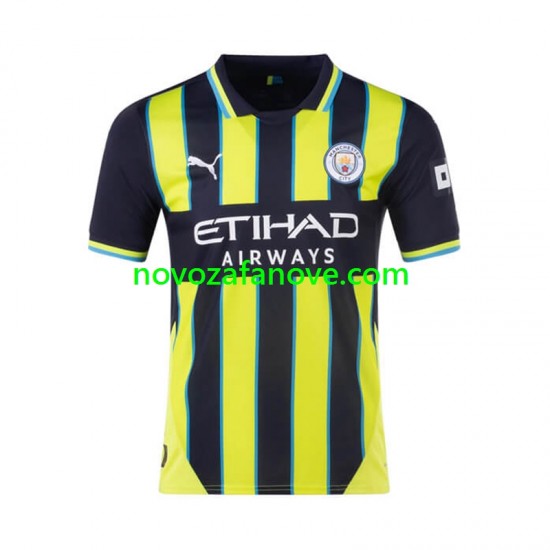 Nogometni Dres Manchester City Muški Gostujući 2024-2025 Kratkih Rukava