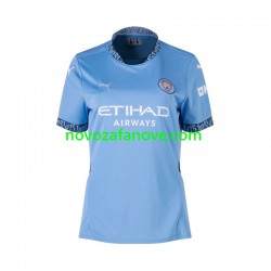 Nogometni Dres Manchester City Ženska Domaći 2024-2025 Kratkih Rukava