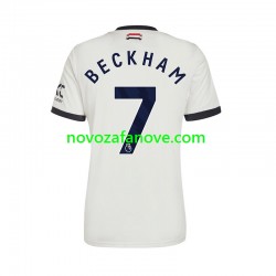 Nogometni Dres Manchester United Beckham 7 Muški Treći 2024-2025 Kratkih Rukava