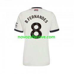 Nogometni Dres Manchester United Bruno Fernandes 8 Muški Treći 2024-2025 Kratkih Rukava