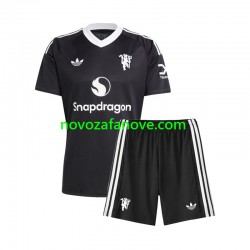 Nogometni Dres Manchester United Golmanski Dječji Treći 2024-2025 Kratkih Rukava
