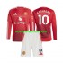 Nogometni Dres Manchester United Marcus Rashford 10 Dječji Domaći 2024-2025 Dugim Rukavima