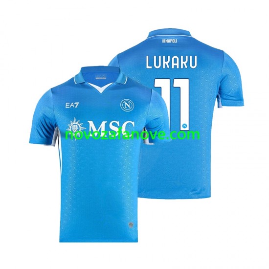 Nogometni Dres Napoli Lukaku 11 Muški Domaći 2024-2025 Kratkih Rukava