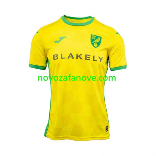 Nogometni Dres Norwich City Muški Domaći 2024-2025 Kratkih Rukava