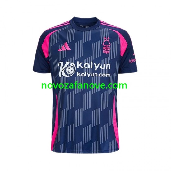Nogometni Dres Nottingham Forest Muški Gostujući 2024-2025 Kratkih Rukava