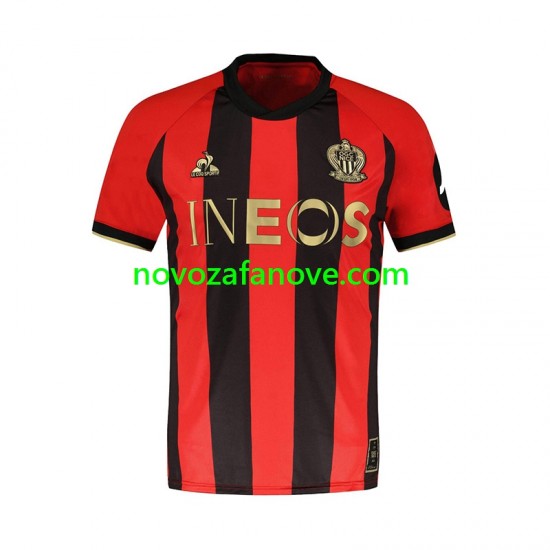 Nogometni Dres OGC Nice Muški Domaći 2024-2025 Kratkih Rukava