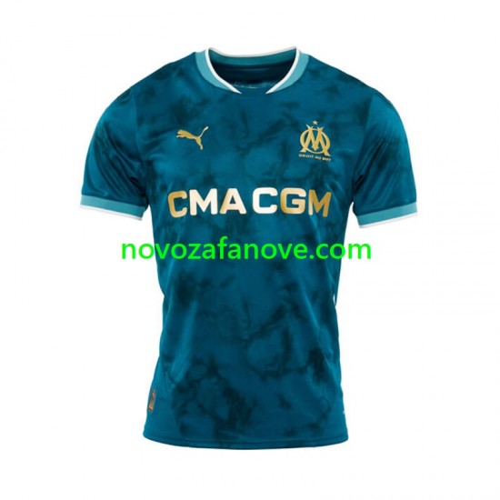 Nogometni Dres Olympique de Marseille Muški Gostujući 2024-2025 Kratkih Rukava