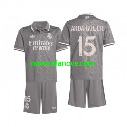Nogometni Dres Real Madrid Arda Guler 15 Dječji Treći 2024-2025 Kratkih Rukava