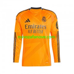 Nogometni Dres Real Madrid Muški Gostujući 2024-2025 Dugim Rukavima