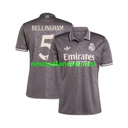 Nogometni Dres Real Madrid BELLINGHAM 5 Muški Treći 2024-2025 Kratkih Rukava