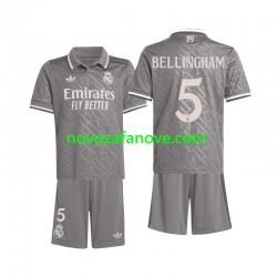 Nogometni Dres Real Madrid Bellingham 5 Dječji Treći 2024-2025 Kratkih Rukava