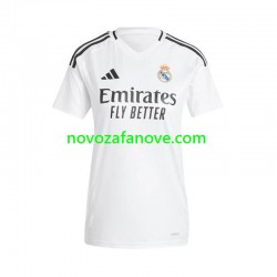 Nogometni Dres Real Madrid Ženska Domaći 2024-2025 Kratkih Rukava