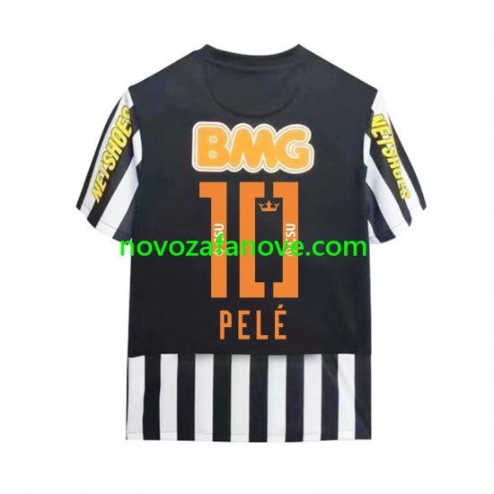 Nogometni Dres Santos PELE 10 -2012 Retro Muški Gostujući 2011 Kratkih Rukava