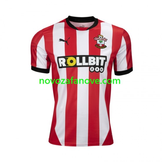 Nogometni Dres Southampton Muški Domaći 2024-2025 Kratkih Rukava