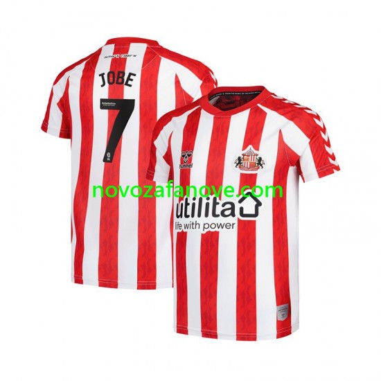 Nogometni Dres Sunderland Jobe Bellingham 7 Muški Domaći 2024-2025 Kratkih Rukava