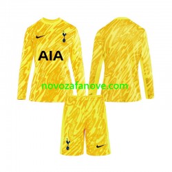 Nogometni Dres Tottenham Hotspur Golmanski Dječji Domaći 2024-2025 Dugim Rukavima