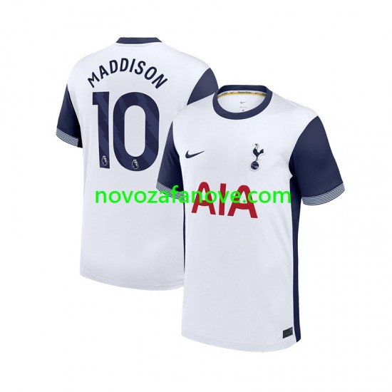 Nogometni Dres Tottenham Hotspur James Maddison 10 Muški Domaći 2024-2025 Kratkih Rukava