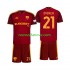 Nogometni Dres Roma Paulo Dybala 21 Dječji Domaći 2026-2027 Kratkih Rukava