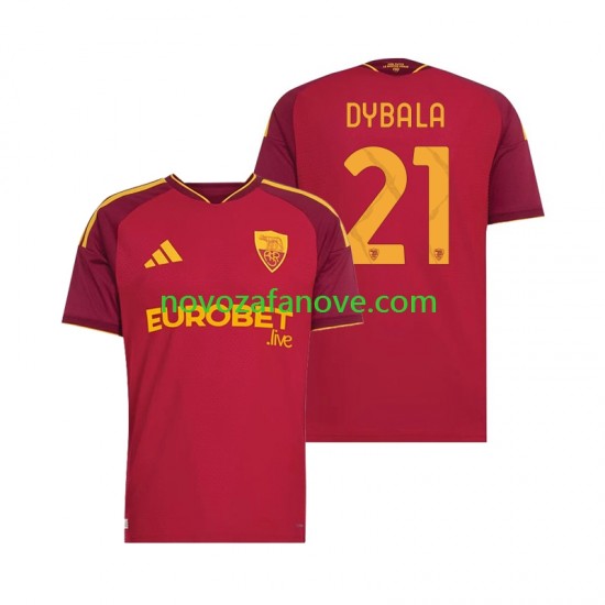 Nogometni Dres Roma Paulo Dybala 21 Muški Domaći 2026-2027 Kratkih Rukava