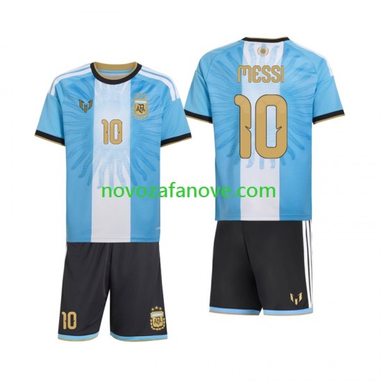 Nogometni Dres Argentina Lionel Messi 10 Special Dječji Domaći 2026-2027 Kratkih Rukava