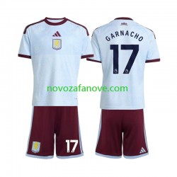 Nogometni Dres Aston Villa Alejandro Garnacho 17 Dječji Treći 2026-2027 Kratkih Rukava