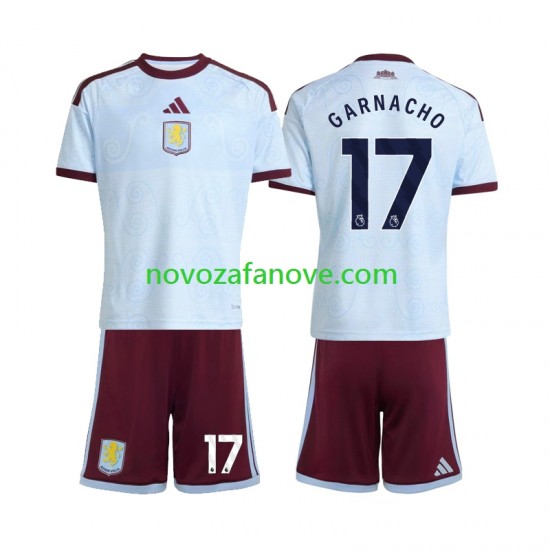 Nogometni Dres Aston Villa Alejandro Garnacho 17 Dječji Treći 2026-2027 Kratkih Rukava