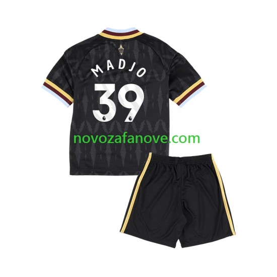 Nogometni Dres Aston Villa Brian Madjo 39 Dječji Gostujući 2026-2027 Kratkih Rukava