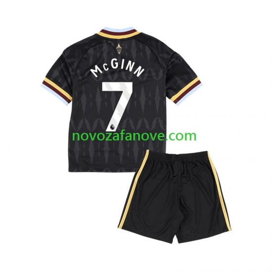 Nogometni Dres Aston Villa John McGinn 7 Dječji Gostujući 2026-2027 Kratkih Rukava