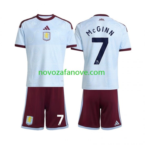 Nogometni Dres Aston Villa John McGinn 7 Dječji Treći 2026-2027 Kratkih Rukava