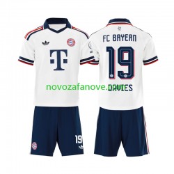 Nogometni Dres FC Bayern München Alphonso Davies 19 Dječji Gostujući 2026-2027 Kratkih Rukava