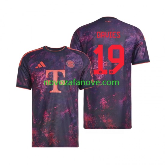 Nogometni Dres FC Bayern München Alphonso Davies 19 Muški Treći 2026-2027 Kratkih Rukava