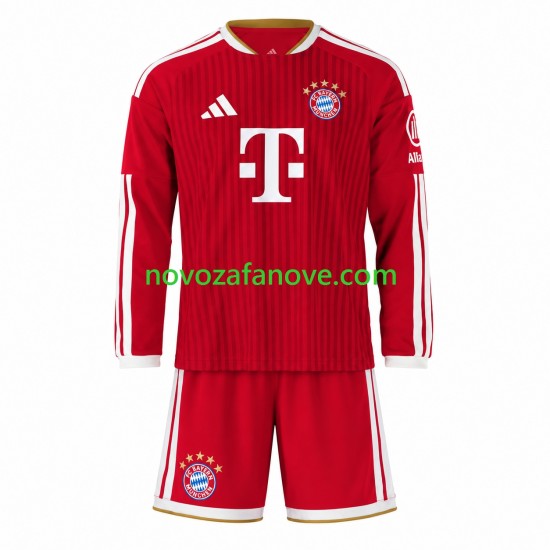 Nogometni Dres FC Bayern München Dječji Domaći 2026-2027 Dugim Rukavima
