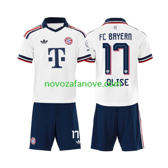 Nogometni Dres FC Bayern München Michael Olise 17 Dječji Gostujući 2026-2027 Kratkih Rukava