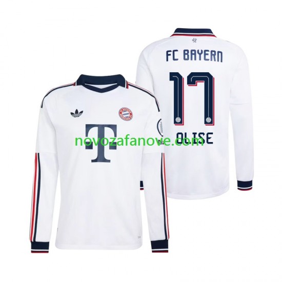 Nogometni Dres FC Bayern München Michael Olise 17 Muški Gostujući 2026-2027 Dugim Rukavima