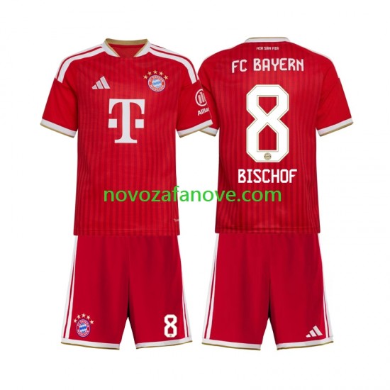 Nogometni Dres FC Bayern München Tom Bischof 8 Dječji Domaći 2026-2027 Kratkih Rukava