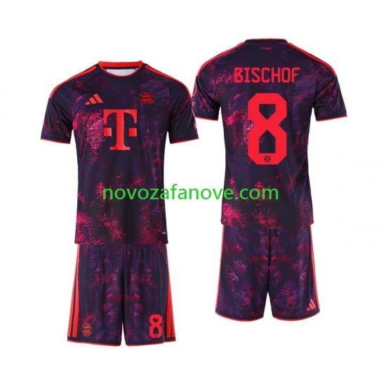 Nogometni Dres FC Bayern München Tom Bischof 8 Dječji Treći 2026-2027 Kratkih Rukava